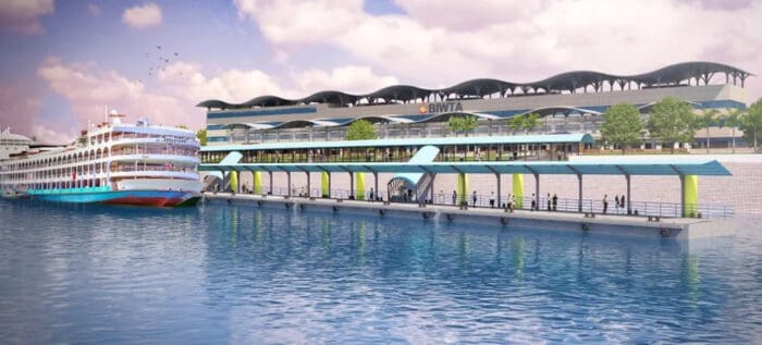 Ứng dụng BIM nâng cao thiết kế nhà ga thủy nội địa